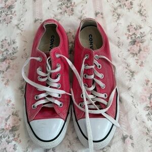 Converse Women's Sneakers in Pink and White